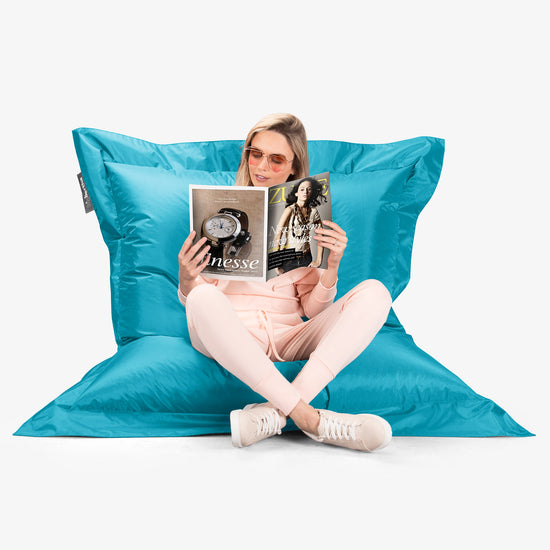 Pouf Géant XXL Original - SmartCanvas™ Aqua 05