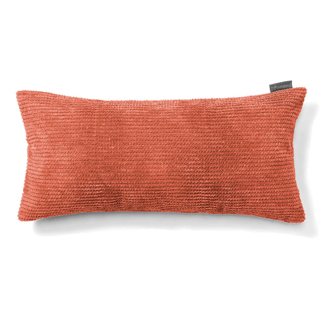 Housse de Coussin Rectangulaire Géant 40 x 70cm - Velours Côtelé Gaufré Citrouille 01