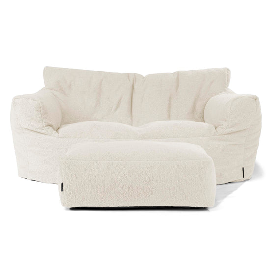 Joséphine Canapé Pouf - Bouclé Ivoire 02