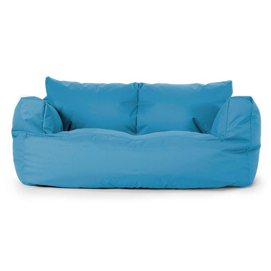 Joséphine Canapé Pouf - Entretien Facile Extérieur Bleu Turquoise 01