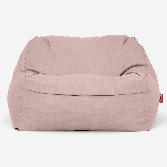 Le Pouf Doudou - Aspect Lin Rose 02