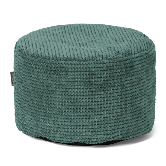 Petit Repose - Velours Côtelé Gaufré Vert Mousse 01