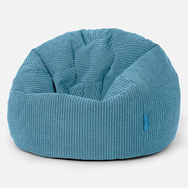 Pouf Poire Classique Enfant 1-5 ans Housse de Remplacement - Velours Côtelé Gaufré 01