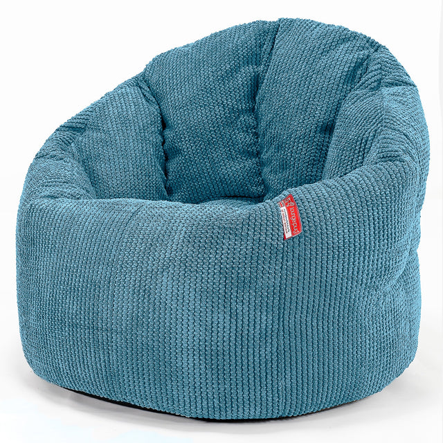 Pouf Chaise Design Housse de Remplacement - Velours Côtelé Gaufré 01