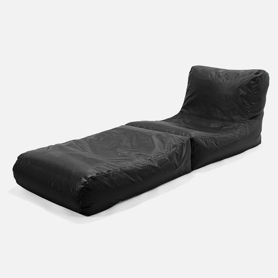 SmartCanvas™ Pouf Bain de Soleil Convertible - Noir 02