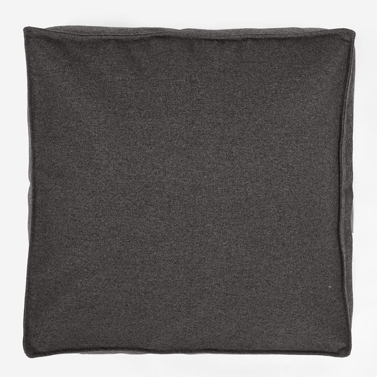 Grand Coussin de Sol - Interalli Laine Gris 03