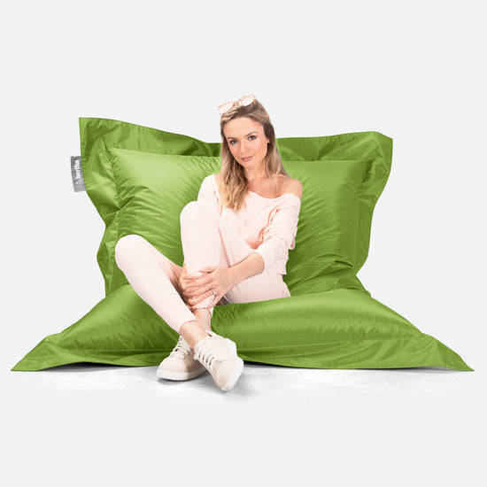 Pouf Géant XXL Original - SmartCanvas™ Vert Acide 05