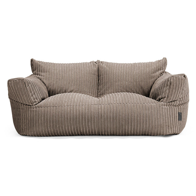 Joséphine Canapé Pouf - Côtelé Grège 02