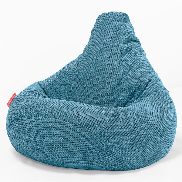 Pouf Poire Gamer Housse de Remplacement - Velours Côtelé Gaufré 01