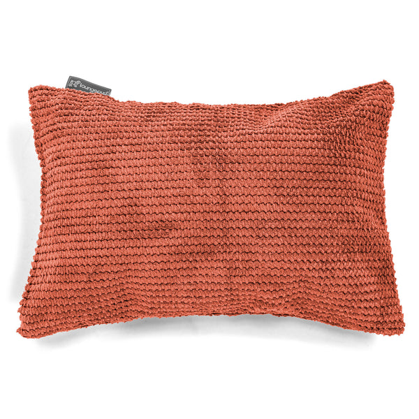 Housse de Coussin Rectangulaire 35 x 50cm - Velours Côtelé Gaufré Citrouille 01