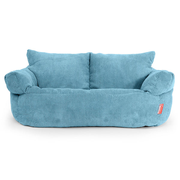 Joséphine Canapé Pouf Housse de Remplacement - Velours Côtelé Gaufré 01