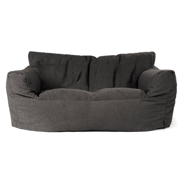 Joséphine Canapé Pouf - Bouclé Anthracite 01