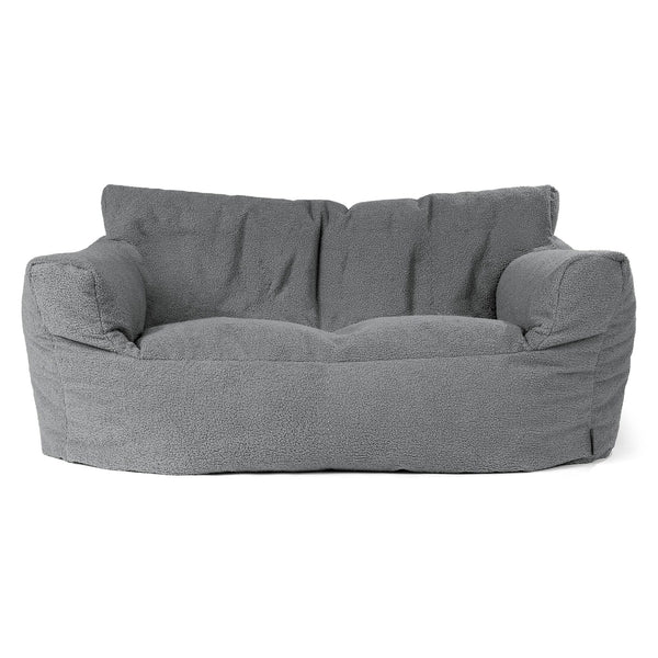 Joséphine Canapé Pouf - Bouclé Gris 01