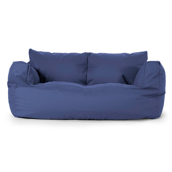 Joséphine Canapé Pouf - Entretien Facile Extérieur Bleu Marine 01