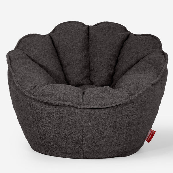 Pouf Fauteuil Natalia Sacco Housse de Remplacement - Bouclé 01
