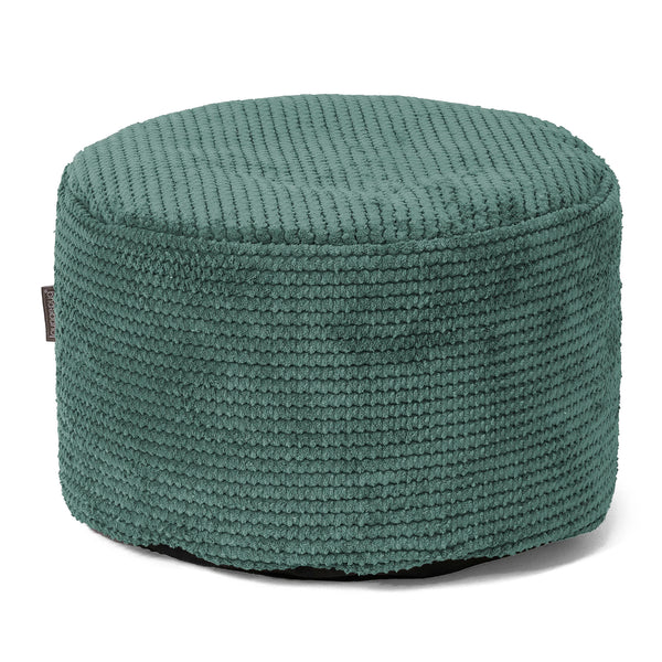 Petit Repose - Velours Côtelé Gaufré Vert Mousse 01