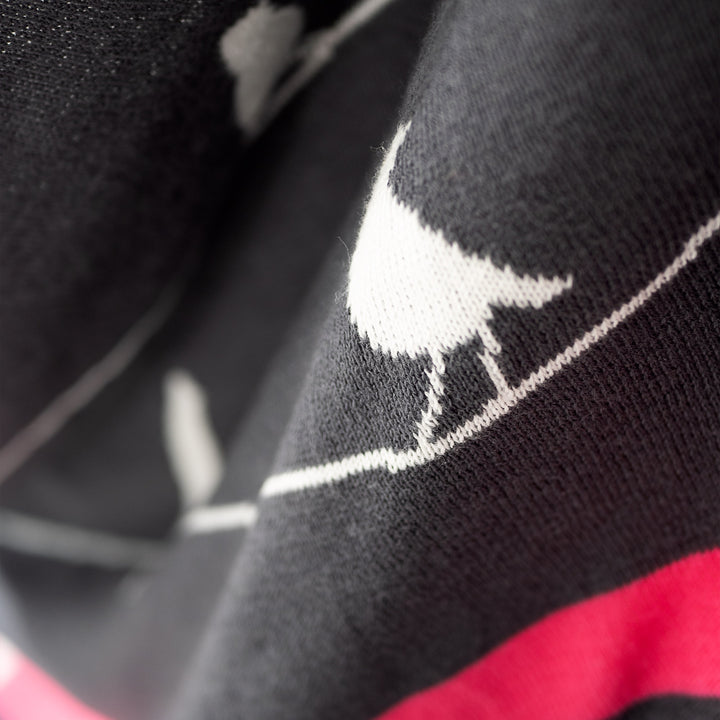 Couverture / Plaid - Tricoté Bird 05