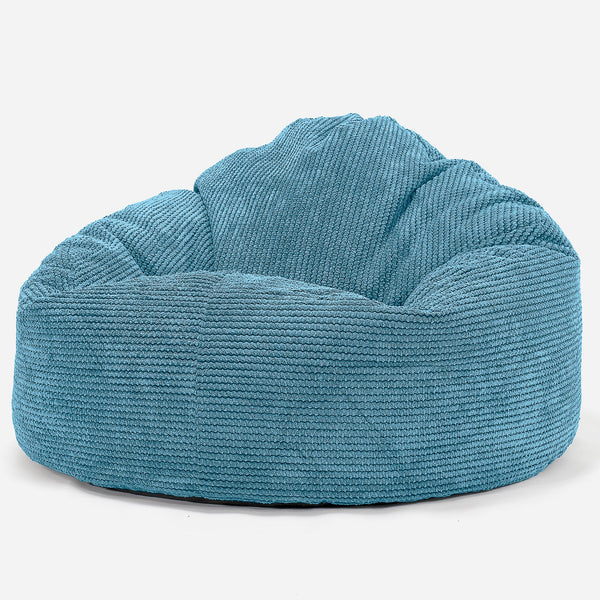 Pouf Poire, Archi Housse de Remplacement - Velours Côtelé Gaufré 01