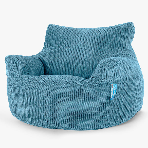Fauteuil Pouf Enfant 3-8 ans Housse de Remplacement - Velours Côtelé Gaufré 01