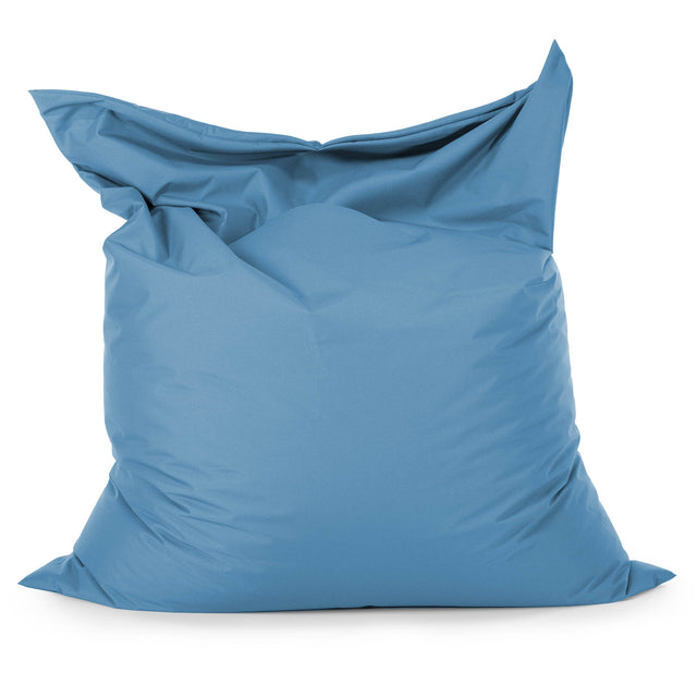 Pouf Géant XXL - Entretien Facile Extérieur Bleu Turquoise 01