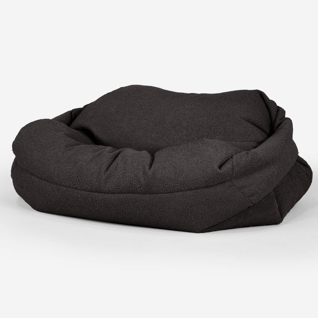Pouf Canapé Sabine Housse de Remplacement - Bouclé 01
