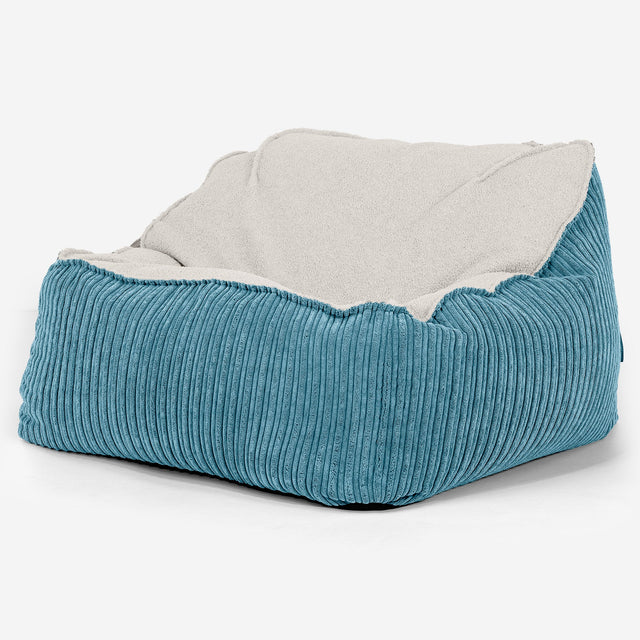 Le Pouf Doudou Housse de Remplacement - Bouclé & Côtelé 01