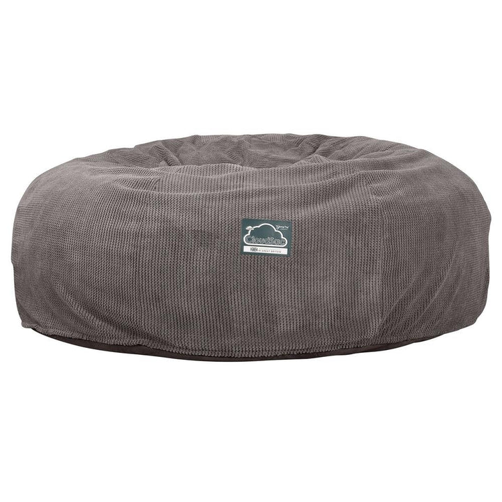 Lounge Pug, CloudSac 3000 XXL, Grand Canapé Pouf à Mémoire de Forme, Gros Pouf Sofa, Velours Côtelé Gaufré Anthracite