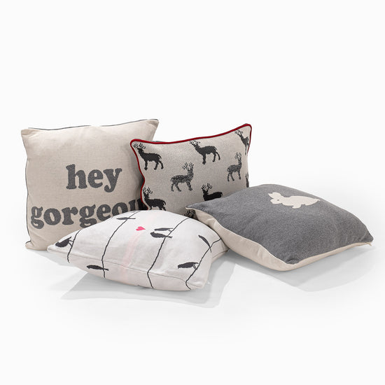 Coussin 47 x 47cm - 100% Coton Bird 03