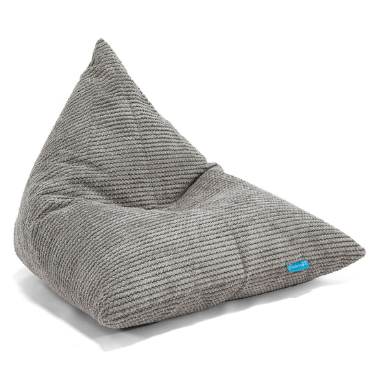 Chaise Enfant - Velours Côtelé Gaufré Anthracite 01