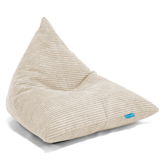 Chaise Enfant - Velours Côtelé Gaufré Crème 01