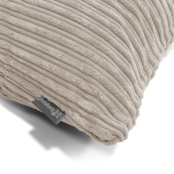 Coussin 47 x 47cm - Côtelé Vison 03