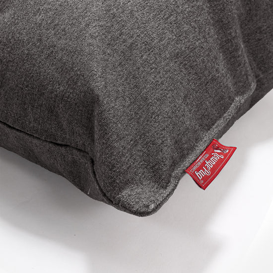 Coussin 47 x 47cm - Interalli Laine Gris 02