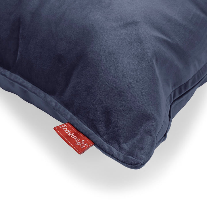 Coussin 47 x 47cm - Velours Bleu Marine 03