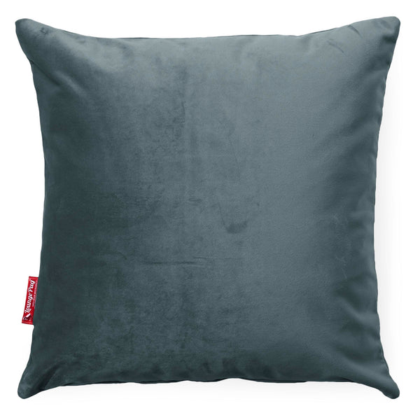 Coussin 47 x 47cm - Velours Mer Égée 01