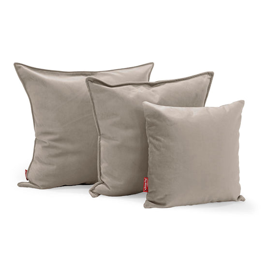 Coussin 47 x 47cm - Velours Vison 02