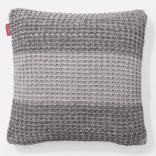 Coussin 47 x 47cm - 100% Coton Chester Gris 01