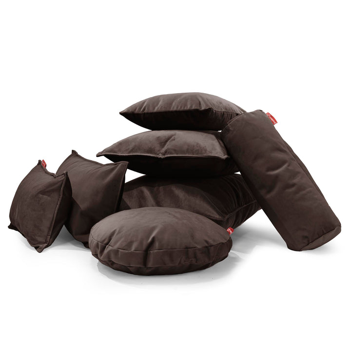 Coussin Rectangulaire 35 x 50cm - Velours Espresso 04