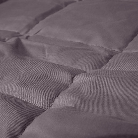 Couverture Lestée pour Adultes - Coton Gris 04