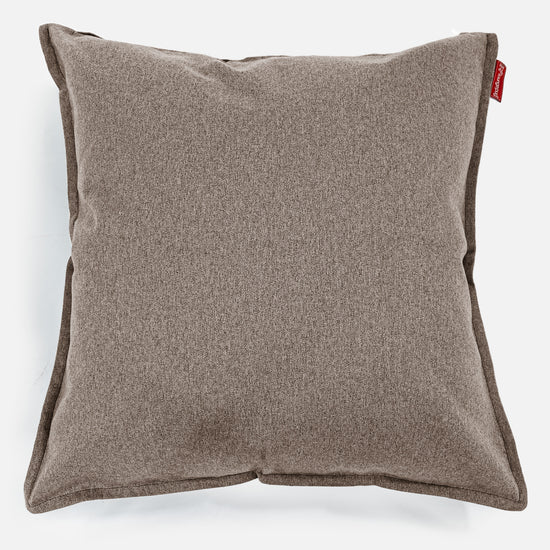 Grand Coussin 70 x 70cm - Interalli Laine Biscuit 01
