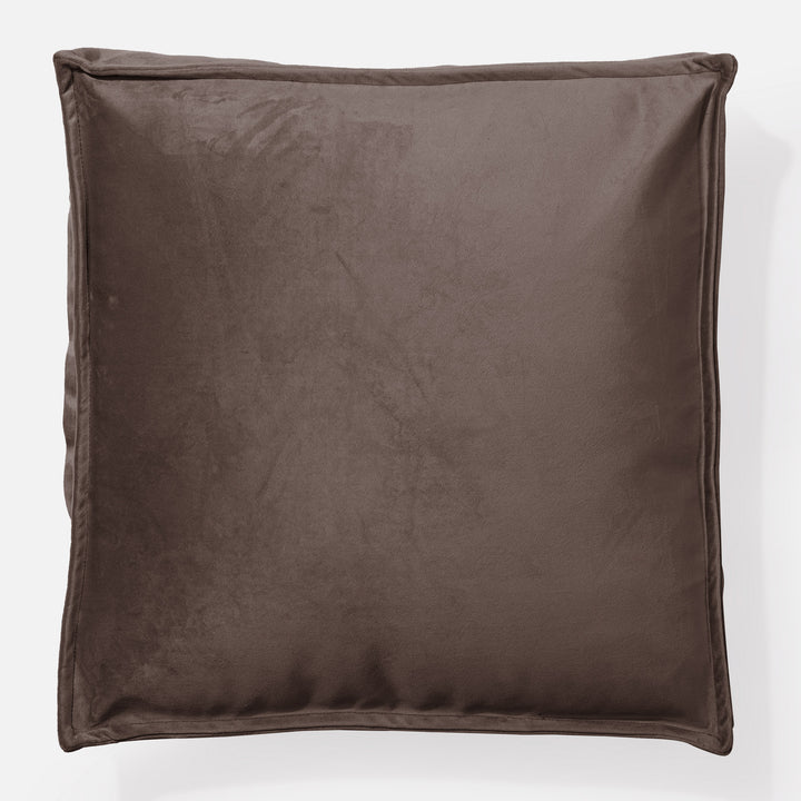 Grand Coussin de Sol - Velours Espresso 02