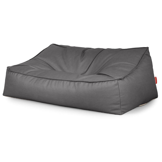 Le Canapé Pouf Doudou - Cuir Végan Gris 03