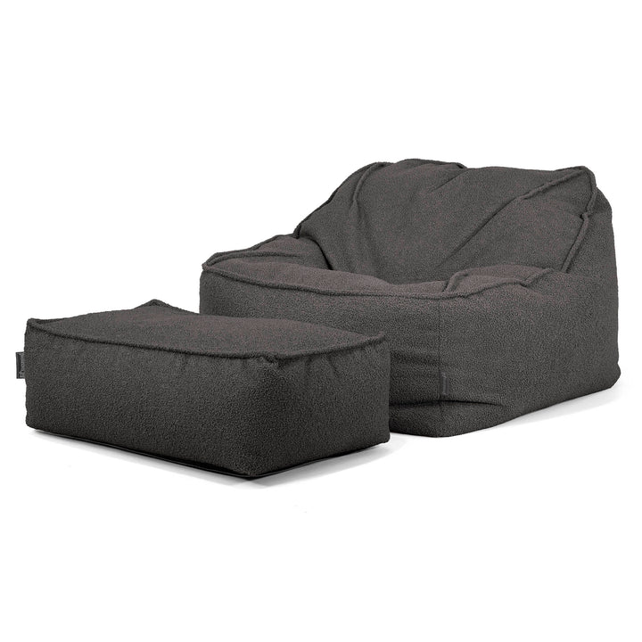 Le Pouf Doudou - Bouclé Anthracite_02