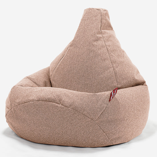 Pouf Poire Gamer - Interalli Laine Sable 02